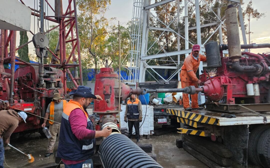 ODAPAS comenzó los trabajos para medir capacidad del Pozo Hojalateros