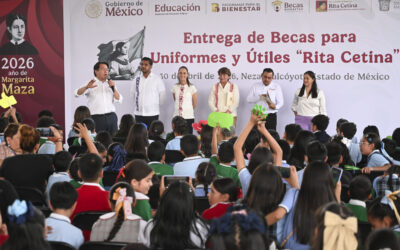 Presidenta inicia desde Neza la entrega de tarjetas “Rita Cetina”