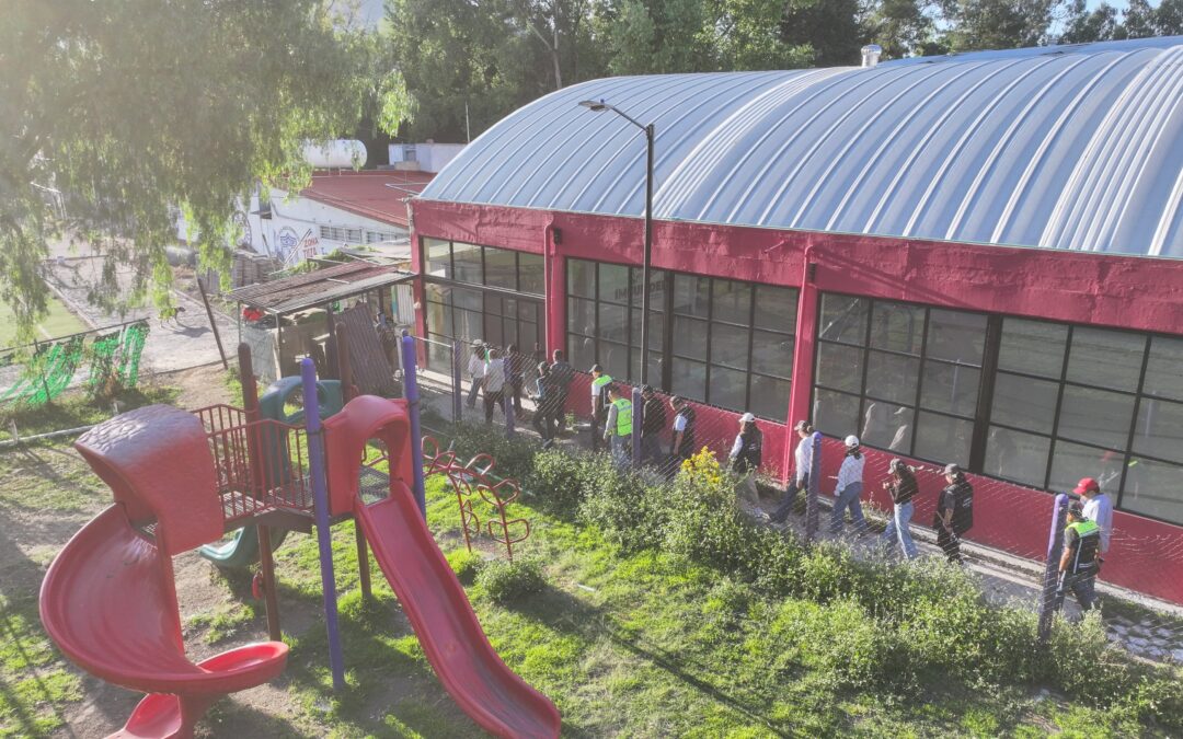 Inicia remodelación integral del Deportivo Siervo de la Nación