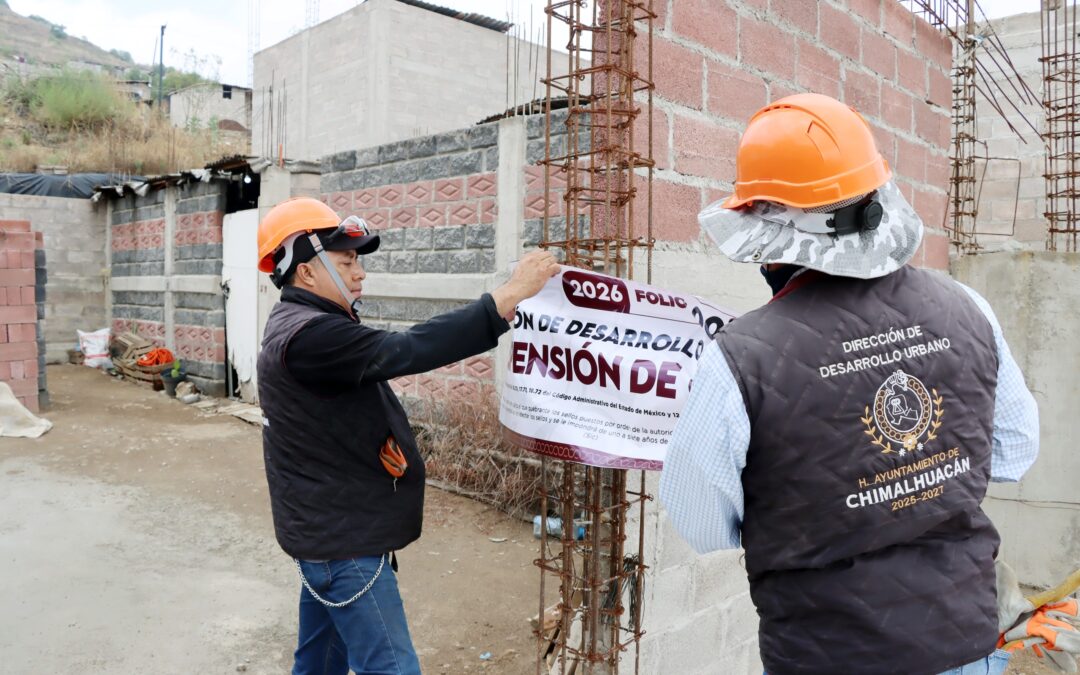 Frenan asentamientos irregulares que están fuera del límite urbano