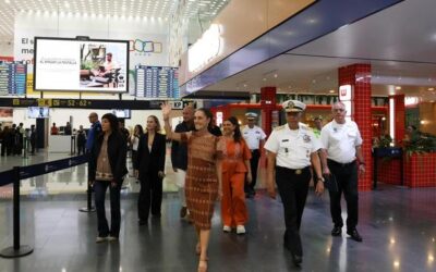 Entregan 1ª fase de remodelación del Aeropuerto “Benito Juárez” CDMX