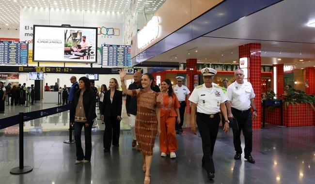Entregan 1ª fase de remodelación del Aeropuerto “Benito Juárez” CDMX