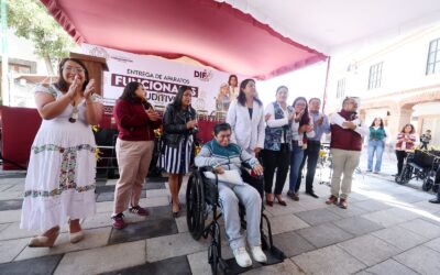 Con entrega de aparatos funcionales devuelven calidad de vida a población de Chimalhuacán