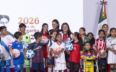 Inicia una etapa distinta del futbol mexicano: Sheinbaum Pardo