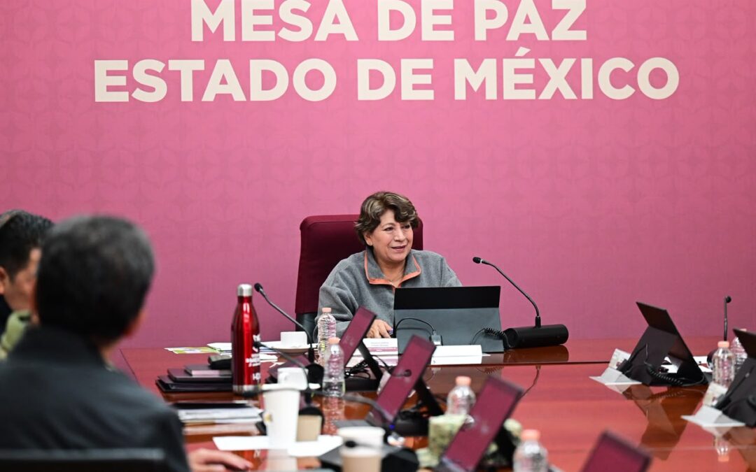 Previo al Mundial, disminuyen 7 delitos en EdoMéx con labor coordinada de Mesa de Paz