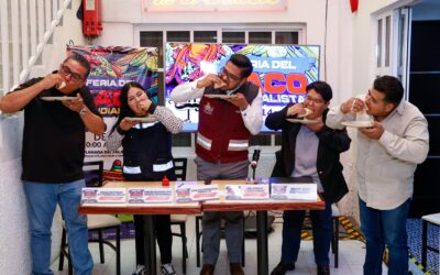 Neza realiza la Feria del Taco Mundialista con más de 100 expositores