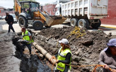 Sapase hasta el momento ha reparado más de 50 fugas de agua en líneas