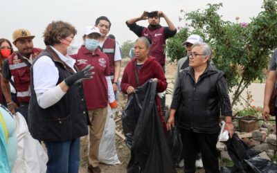 EdoMéx y municipio recogen basura con motivo del Día Mundial del Medio Ambiente