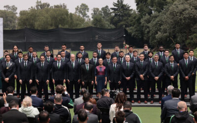 Presidenta Claudia Sheinbaum abandera a la Selección Nacional en la Copa Mundial de la FIFA 2026