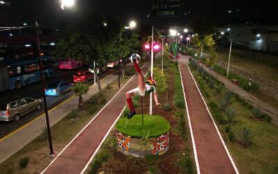 Con repavimentación, alumbrado y arbolado Ecatepec transforma la México-Pachuca en Sendero Seguro