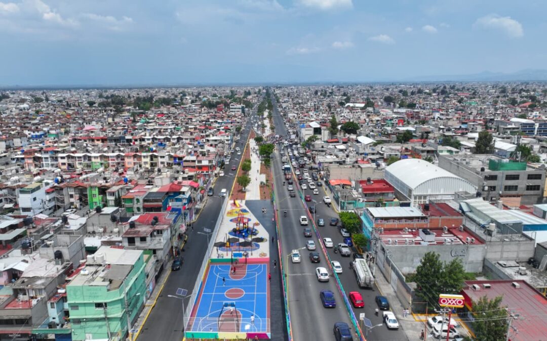 Obra vial es ejemplo de transformación integral de Ecatepec