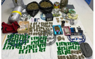 En Chimalhuacán, el Mando Unificado asegura armas y sustancias ilícitas