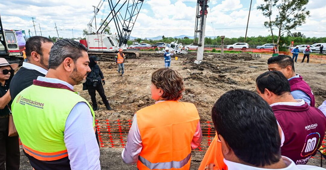 Inicia construcción del Paso Superior Vehicular Peñón Texcoco