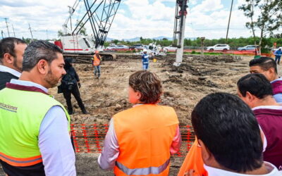Inicia construcción del Paso Superior Vehicular Peñón Texcoco