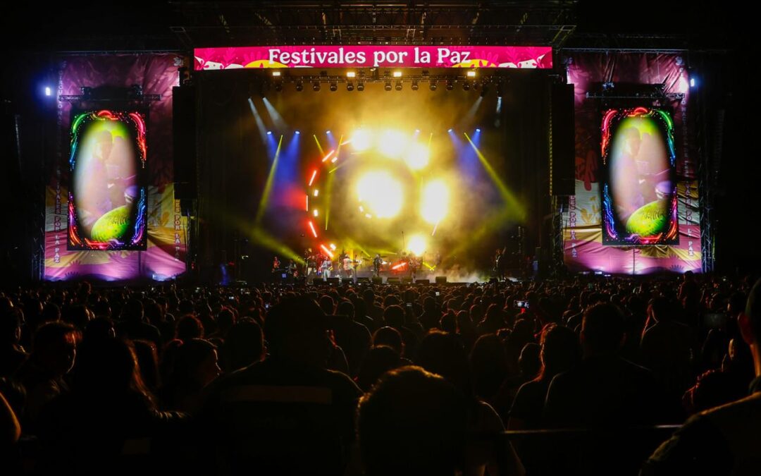 En Neza, Panteón Rococó reúne a más de 120 mil personas, como parte del Circuito Nacional de Festivales por la Paz