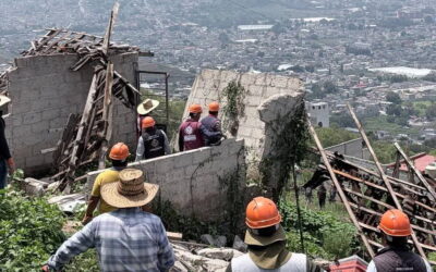 En Chimalhuacán retiran asentamientos humanos irregulares construidos fuera del límite urbano