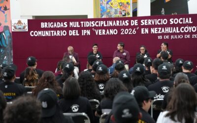 Estudiantes del IPN presentan proyectos para mejorar la calidad de vida en Neza