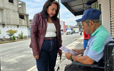 Carmen de la Rosa se coloca al frente en preferencia e intención de voto