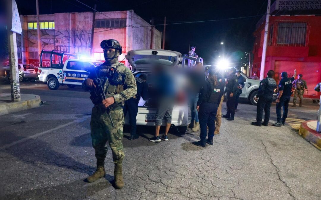 Incrementan operativos nocturnos con recorridos de vigilancia para inhibir delitos de alto impacto