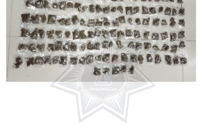 Policía chimalhuaquense detiene a tres personas en Operativo Prevención