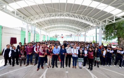 Incrementan infraestructura educativa en beneficio de estudiantes de Chimalhuacán