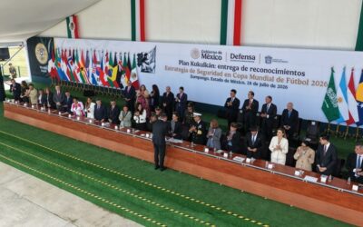 Gobierno de México entrega reconocimientos por trabajo durante la Copa Mundial FIFA 2026