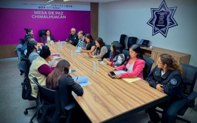 Chimalhuacán fortalece seguridad de género en Mesa de Paz