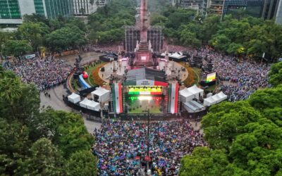Un millón 350 mil personas disfrutaron el partido México vs Inglaterra