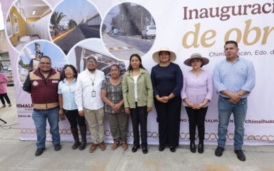 Transforman la avenida Asfaltadora; beneficia a 80 mil chimalhuaquenses