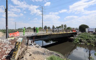 Reconstrucción del Puente San Lorenzo mejorará la movilidad entre Chimalhuacán y Neza