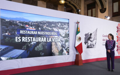 Serán saneados los ríos Atoyac, Lerma-Santiago y Tula: CSP; en el sexenio se invertirán 20 mil mdp