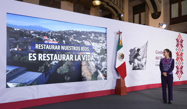 Serán saneados los ríos Atoyac, Lerma-Santiago y Tula: CSP; en el sexenio se invertirán 20 mil mdp