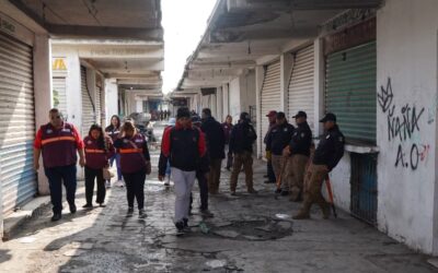Implementan operativos en el Bordo de Xochiaca para recuperar espacios públicos