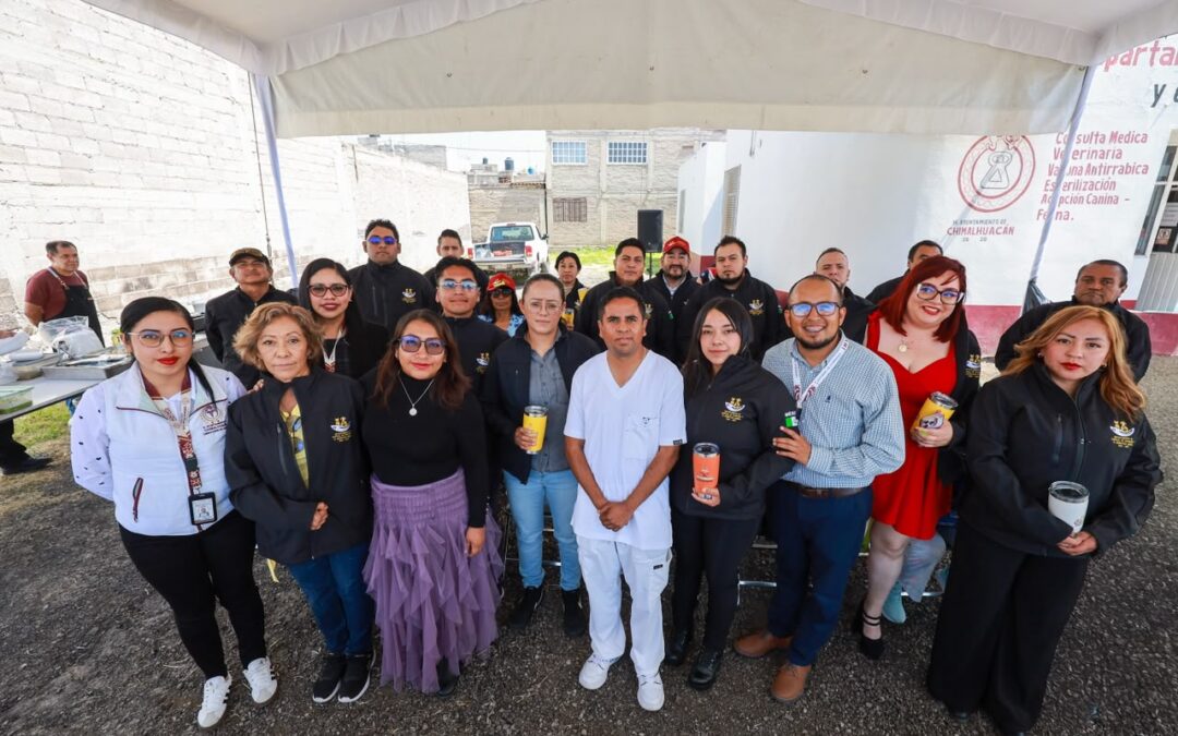 Celebran día de la Médica y Médico Veterinario en Chimalhuacán