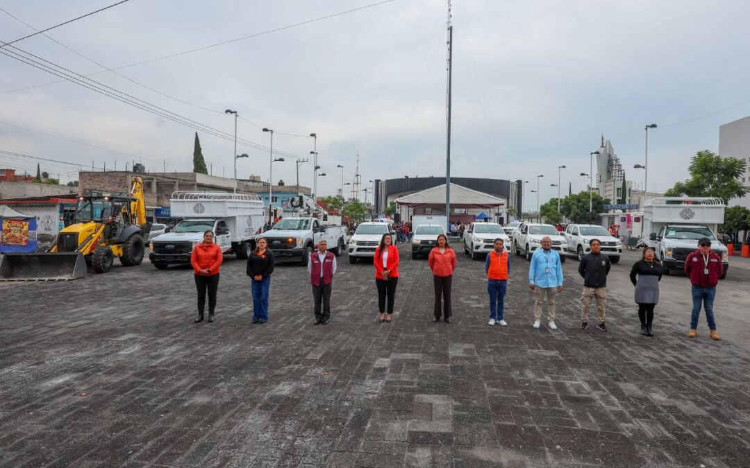 Nuevo parque vehicular permitirá atención más eficiente a la ciudadanía chimalhuaquense