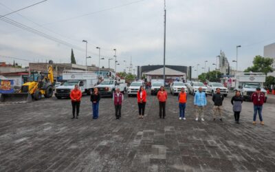 Nuevo parque vehicular permitirá atención más eficiente a la ciudadanía chimalhuaquense