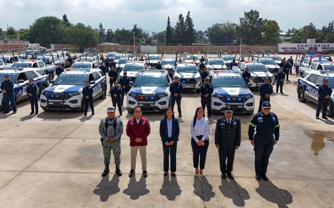 Chimalhuacán recibe patrullas con IA que sumará valor operativo a las tareas de combate a la inseguridad