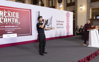Lo importante de México Canta es que la música sea parte de la vida y no la violencia: CSP