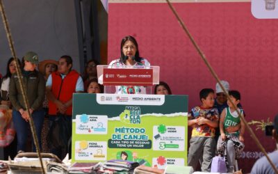Chimalhuacán recicla y contribuye al cuidado del medio ambiente