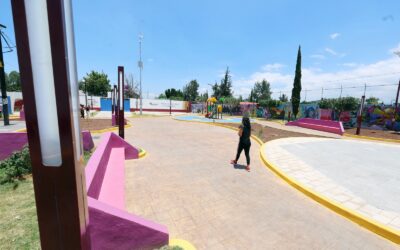Renuevan el Parque de las Mujeres Fundidores de Chimalhuacán; se prioriza su seguridad
