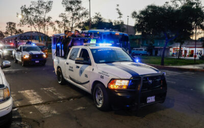 Inicia el operativo escolar “Regreso Seguro Neza 2026” con más de mil elementos