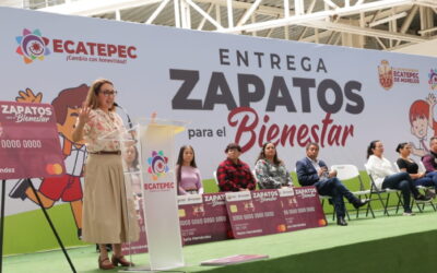 “Zapatón” apoya la economía familiar ecatepense en el regreso a clases