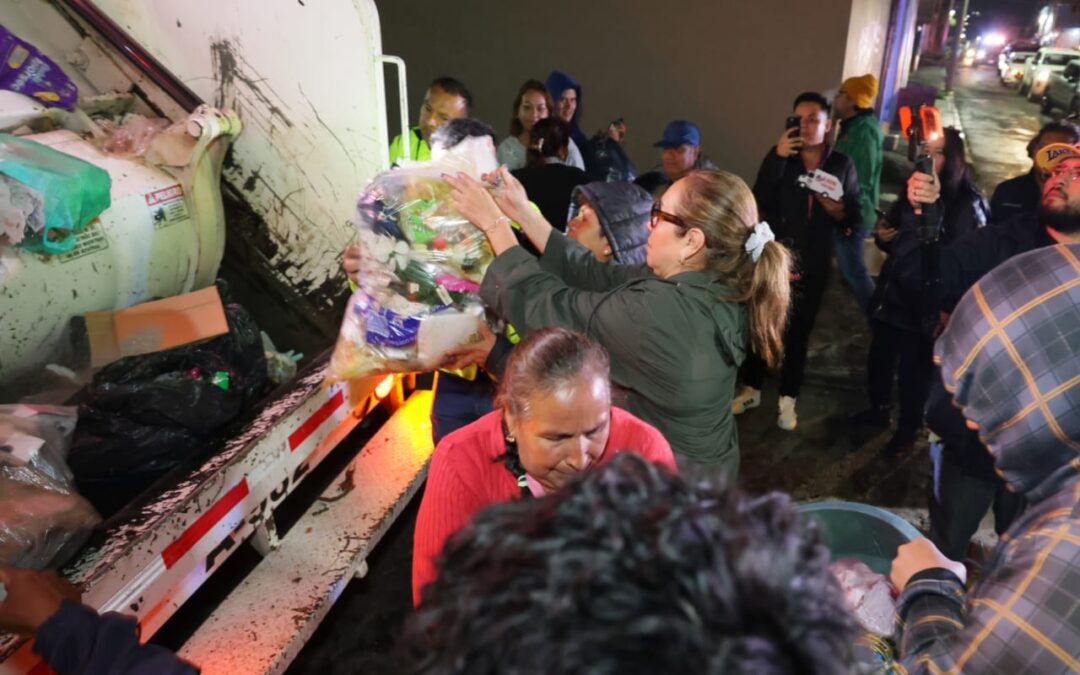 Recolección nocturna reducirá el riesgo de inundaciones en Ecatepec