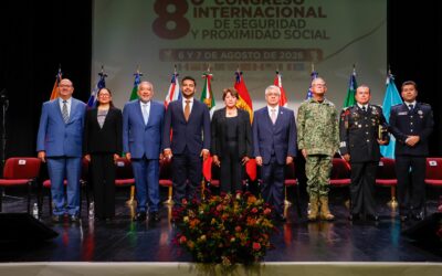 Reconoce GEM a Poli de Neza en Congreso Internacional de Seguridad