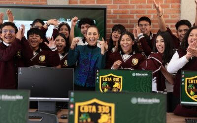 La presidenta Claudia Sheinbaum inaugura el Bachillerato Nacional en Texcoco