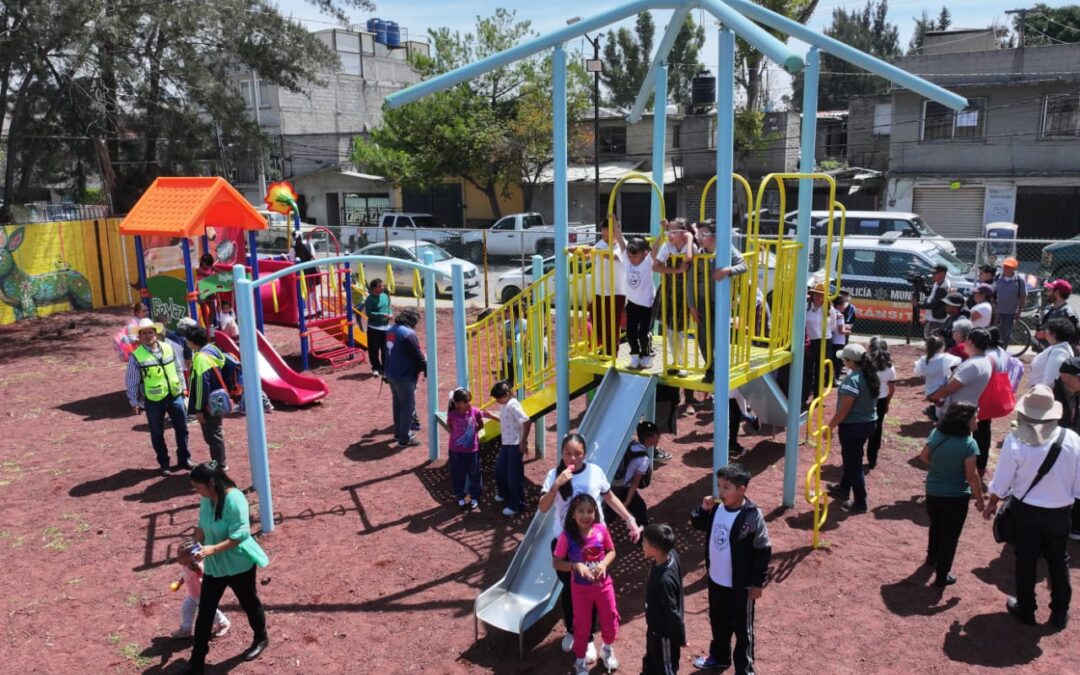 Recuperan Parque Tolotzin I; beneficia a 6,500 ecatepenses