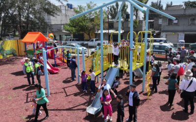 Recuperan Parque Tolotzin I; beneficia a 6,500 ecatepenses