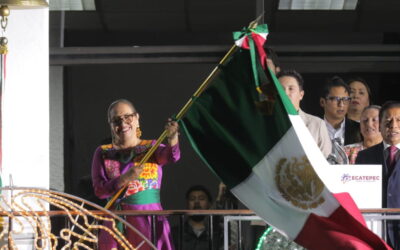 Cisneros Coss resalta la defensa de la soberanía al dar el Grito de Independencia