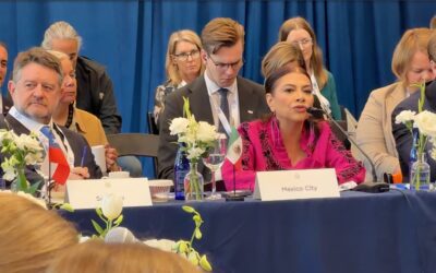 Clara Brugada llama a fortalecer el multilateralismo entre ciudades durante el cierre del Urban 20