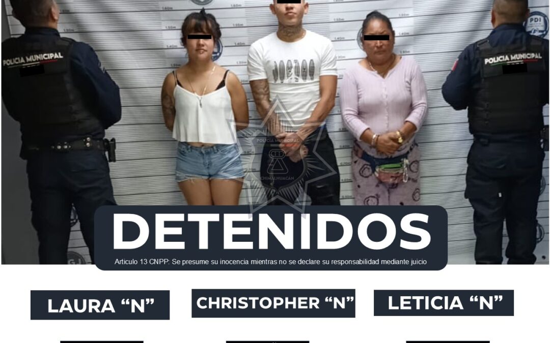 Operativo en Chimalhuacán deja 13 detenidos y cinco inmuebles asegurados